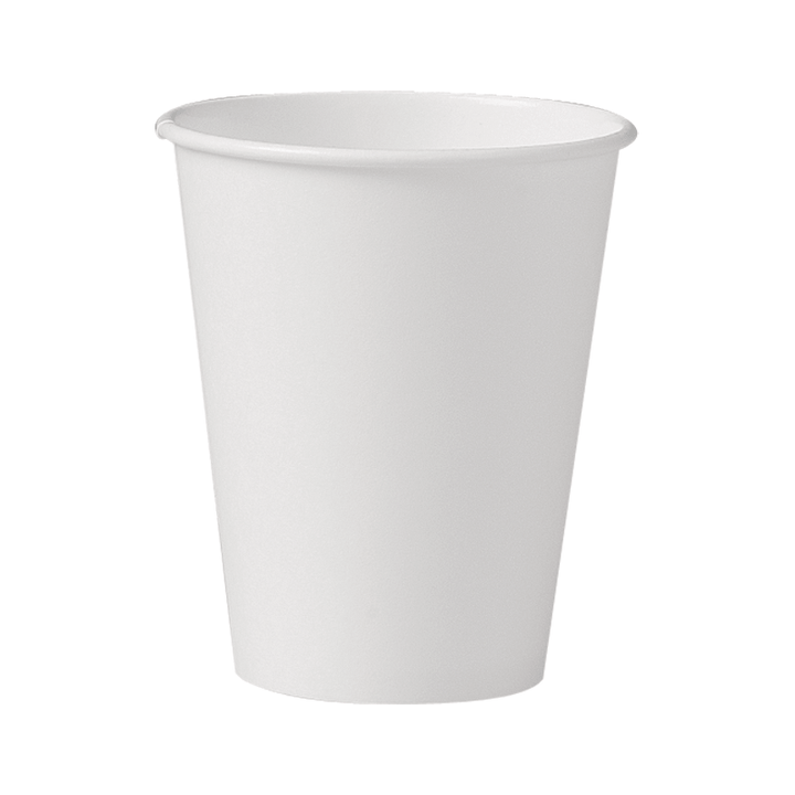 Solo 378W-2050 White 8 Oz Hot Cups