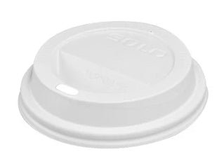 Solo 8 Oz White Dome Lid