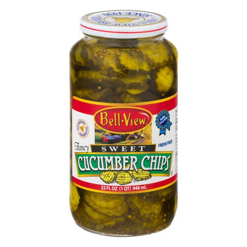 Bell-View Sweet Cucumber Chips 1 Quart