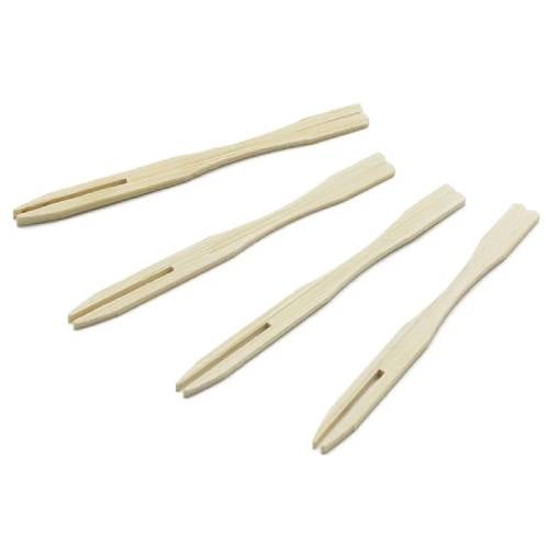 Tablecraft 3.5" Bamboo Fork Picks (BAMF35)