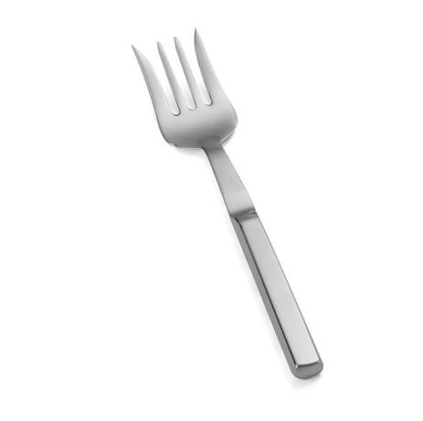 Tablecraft 4310 Stainless Steel Hollow Handle 4 Tine Cold Meat Fork 11"