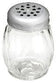 Tablecraft 6 Oz Cheese Shaker Perforated Chrome Plastic Top