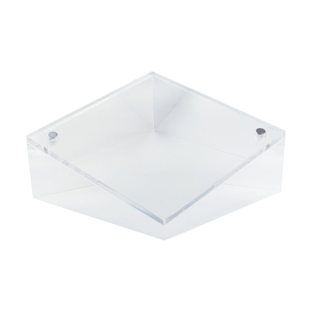 Tablecraft A361 Acrylic Card Holder With Magnetic Clips