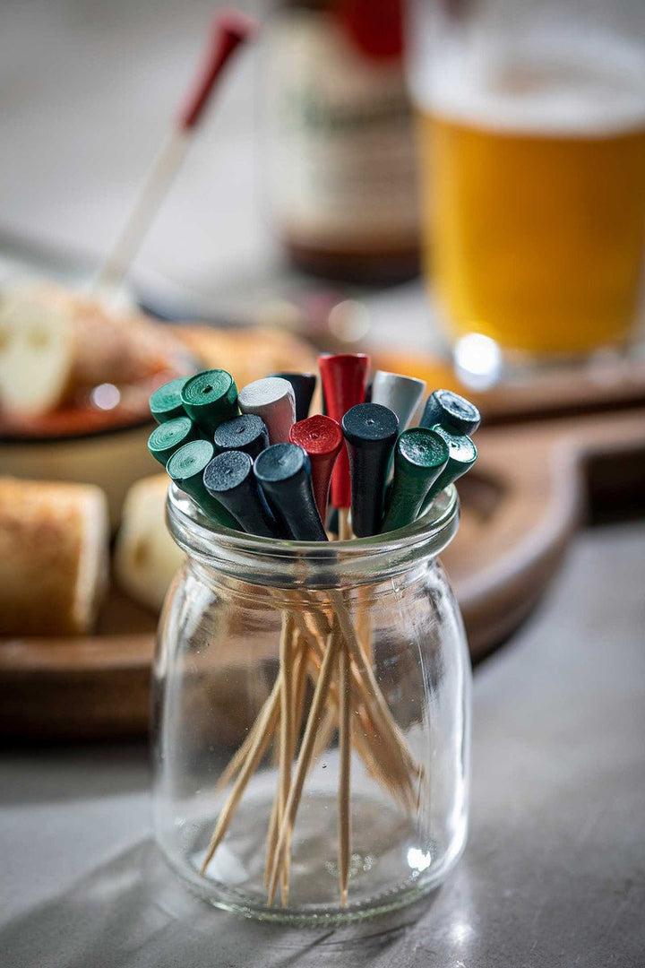 Tablecraft BAMSP345 4.5" Bamboo Sports Picks