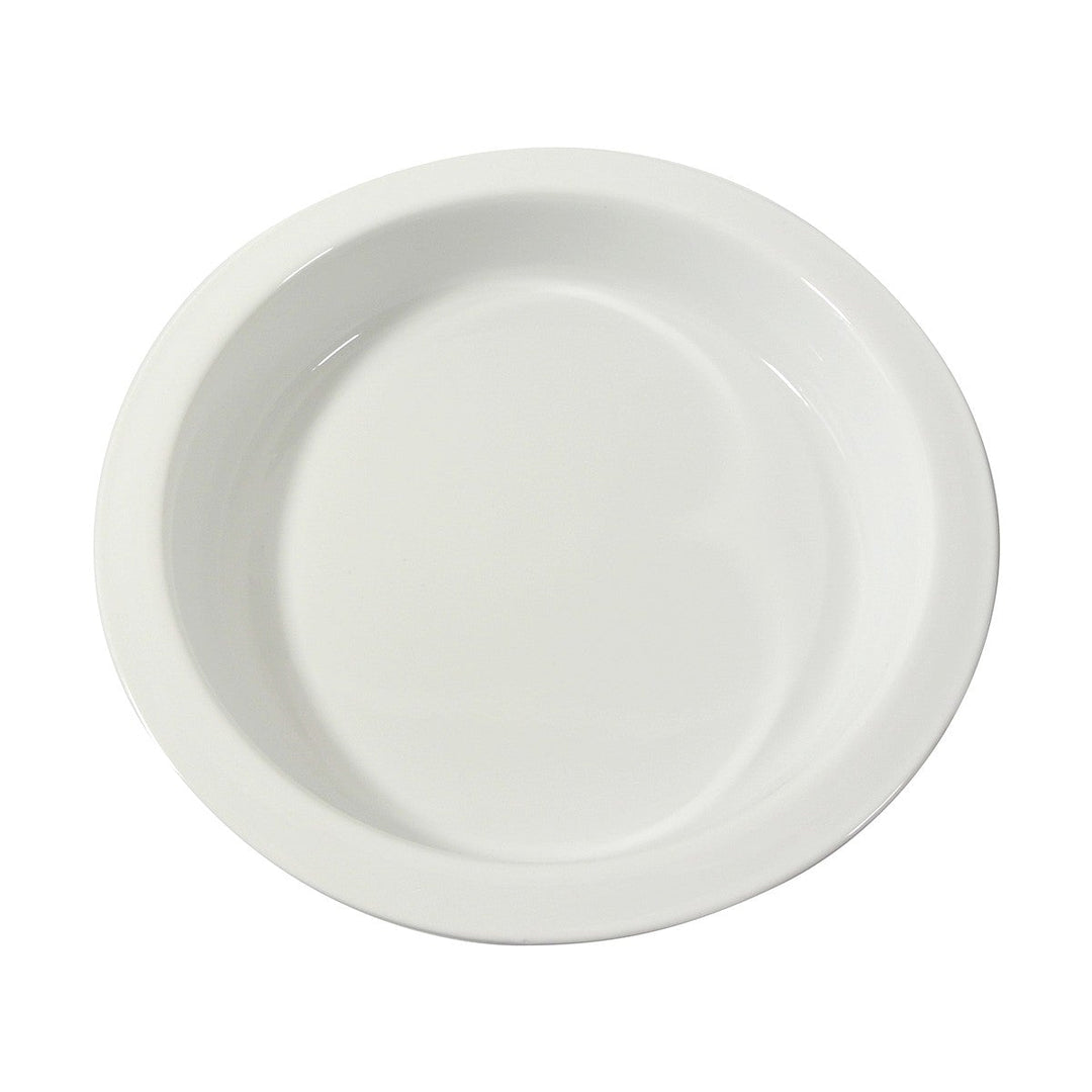 Tablecraft CW40154 15" Round Vitro Porcelain Steam Table Pan