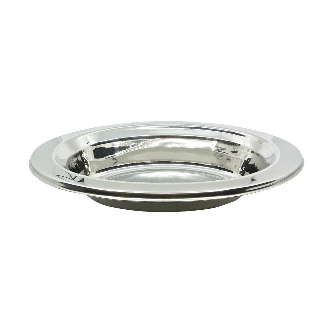 Tablecraft CW80116042 5 Qt Oval Stainless Steel Food Pan