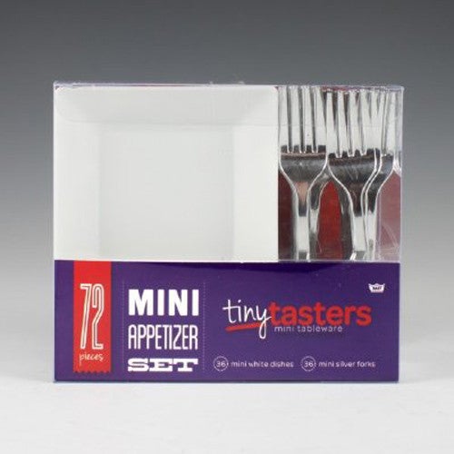 Maryland Plastics TT10729 Tiny Tasters Appetizer Set