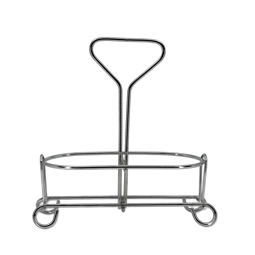 Vollrath WR-1008 2-Compartment Jar Rack (3" x 3.125" Compartments)