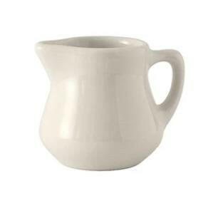 Tuxton BER-035 3.5 Oz Eggshell Creamer