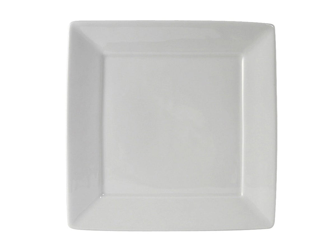 Tuxton BWH-1016 10-1/8" White Square Plate
