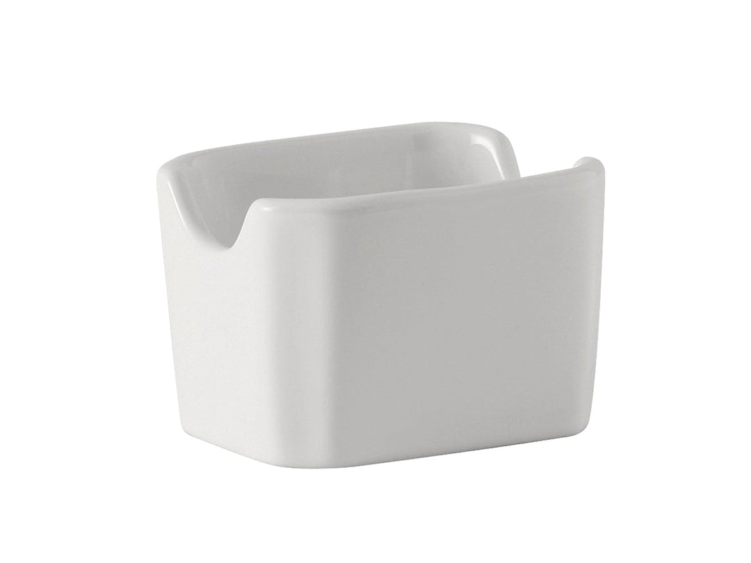 Tuxton BWQ-034 Sugar Packet Holder White