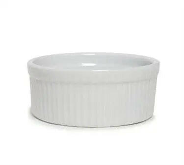 Tuxton BWX-1002 10 Oz Souffle White 12/Box