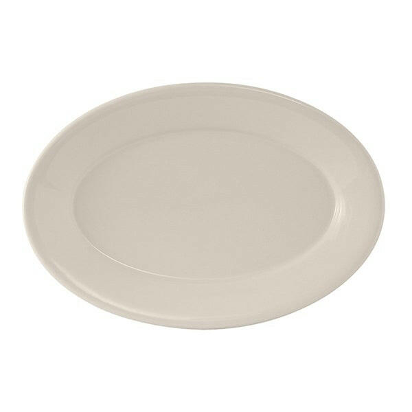 Tuxton TRE-034 9-3/8"X6.5" Rolled Edge 12/Pack