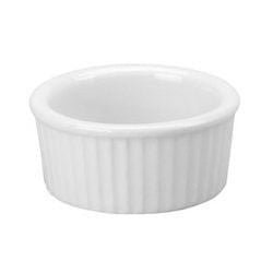 Vertex RMK-6-P 6 oz Wide Rim Fluted Ramekin