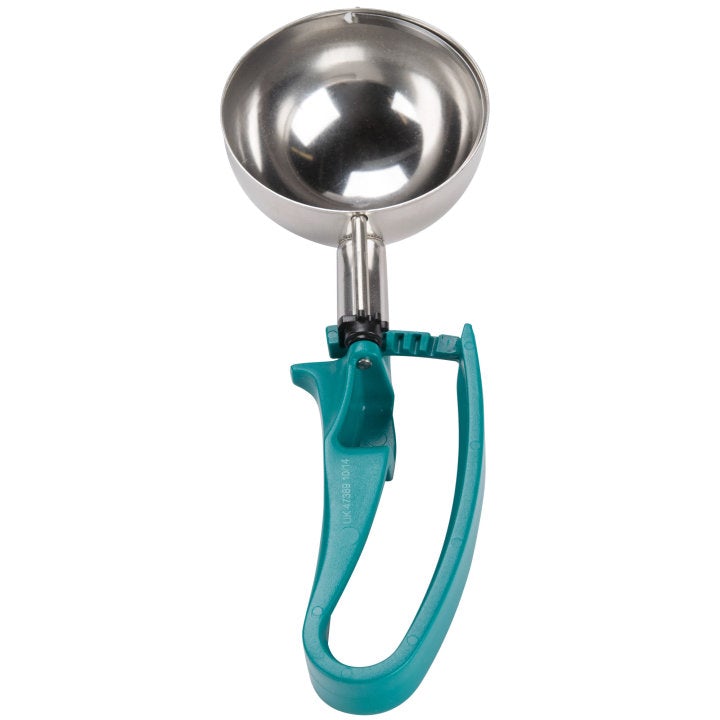 Vollrath 47389 6 Oz Teal Squeeze Disher Size 5