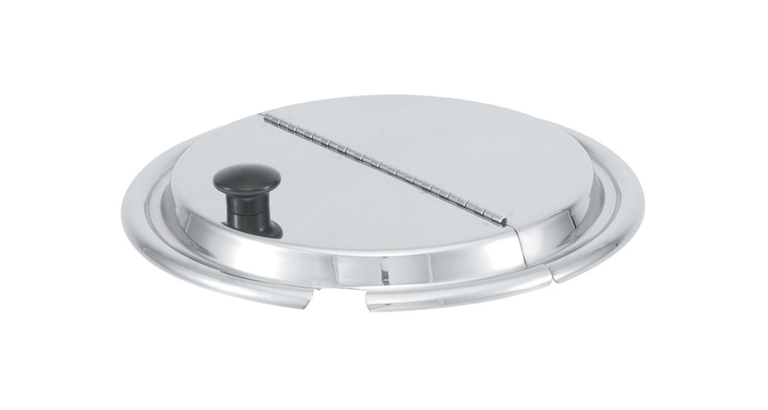 Vollrath 47488 8.5" Stainless Steel Hinged Cover with Kool-Touch Handle