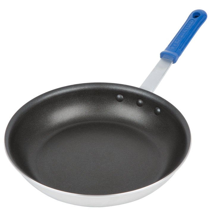 Vollrath Z4010 Aluminum Fry Pan with CeramiGuard II nonstick coating and Silicone Cool Handle 10"