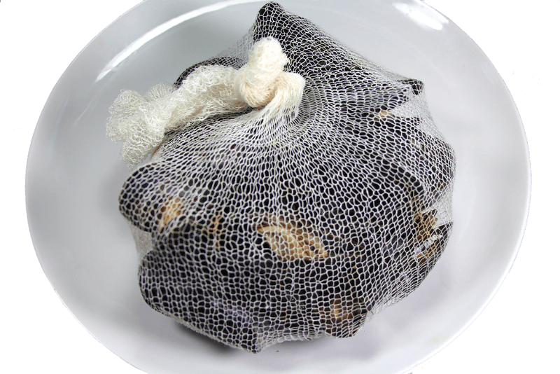 White 24" Clam Bags