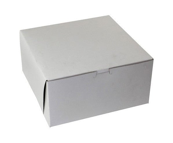 BOXit White Bakery Boxes 12x12x5 100/Bundle