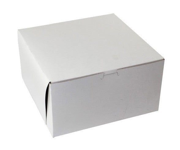 BOXit White Bakery Boxes 12x12x6 50/Bundle