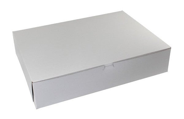 White Bakery Boxes 19x14x4 50/Bundle
