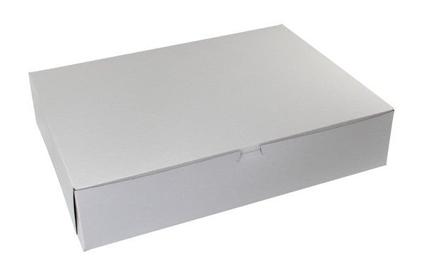 BOXit White Bakery Boxes 19x14x4 50/Bundle