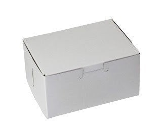 BOXit White Bakery Boxes 5.5x4x2 250/Bundle