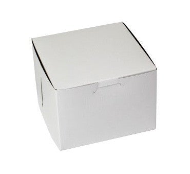 White Bakery Boxes 5.5x5.5x4 250/Bundle