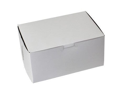 White Bakery Boxes 8x5.5x4 250/Bundle