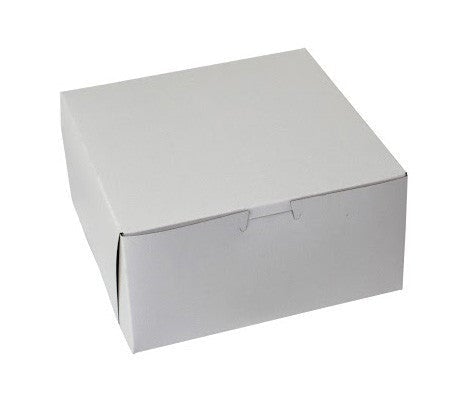 BOXit White Bakery Boxes 8x8x3 250/Bundle