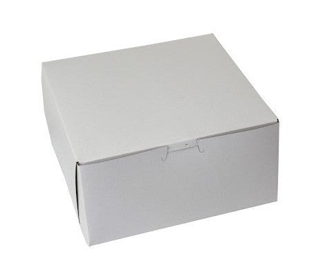 White Bakery Boxes 8x8x4 200/Bundle