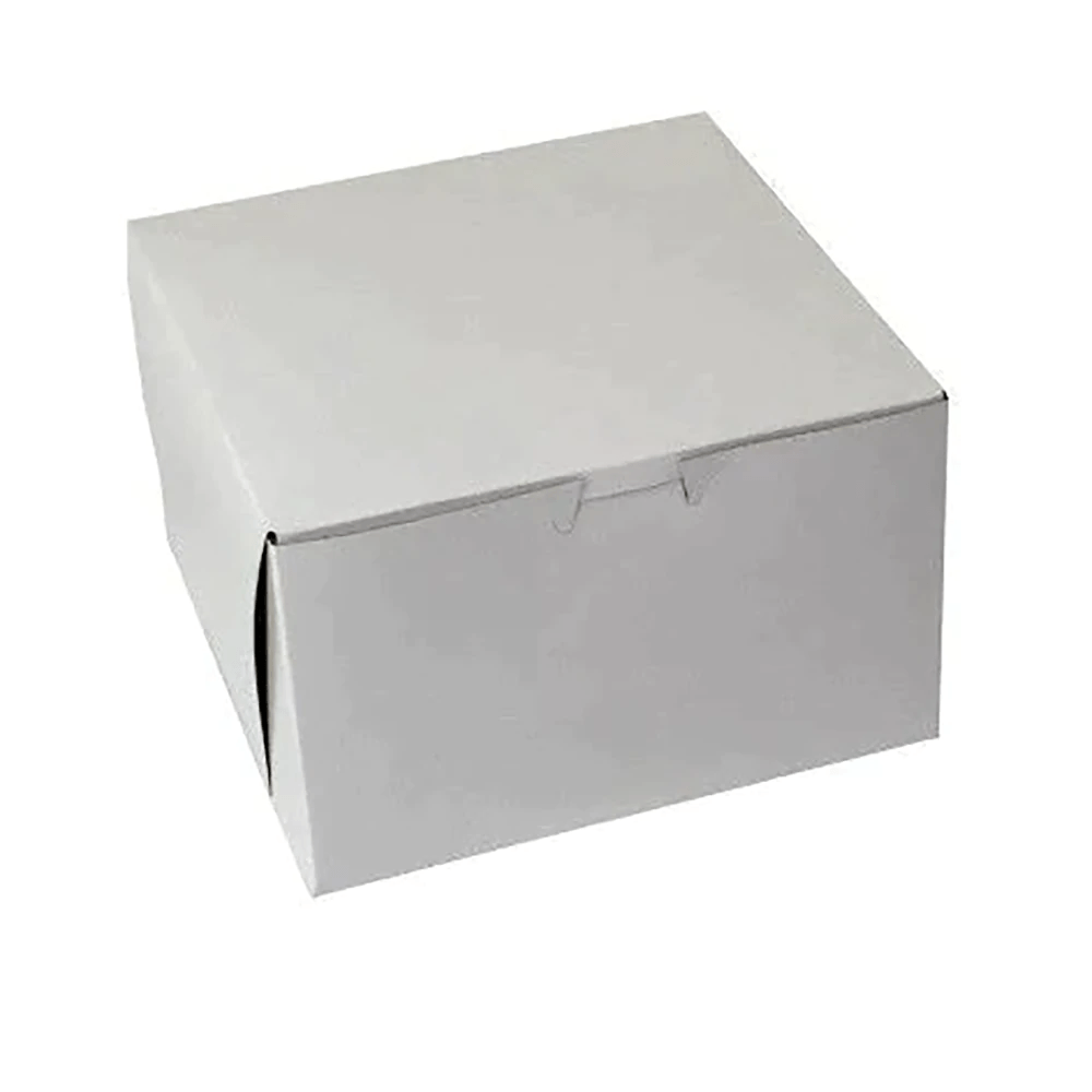 BOXit White Bakery Boxes 8x8x5