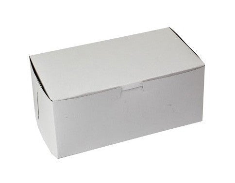 BOXit White Bakery Boxes 9x5x4 250/Bundle