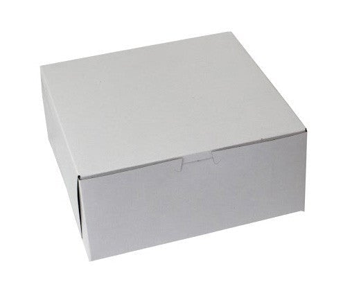 White Bakery Boxes 9x9x4 200/Bundle