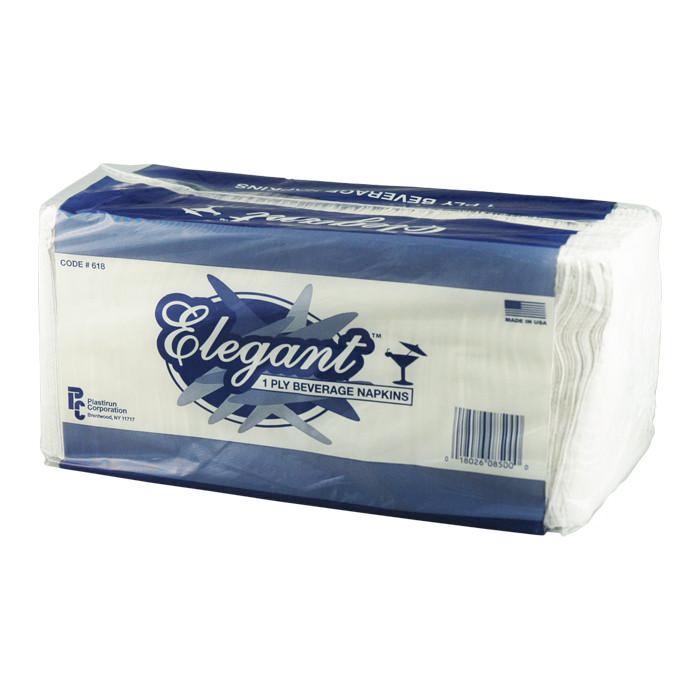 White Bevnaps 1-Ply Standard Weight