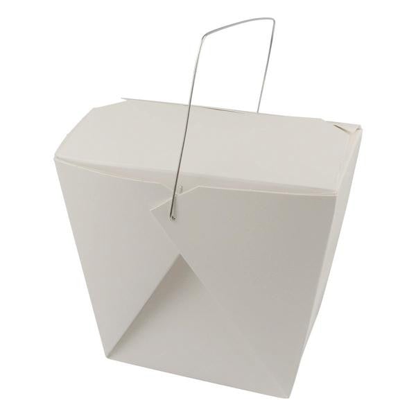 White 16 oz Food Pails
