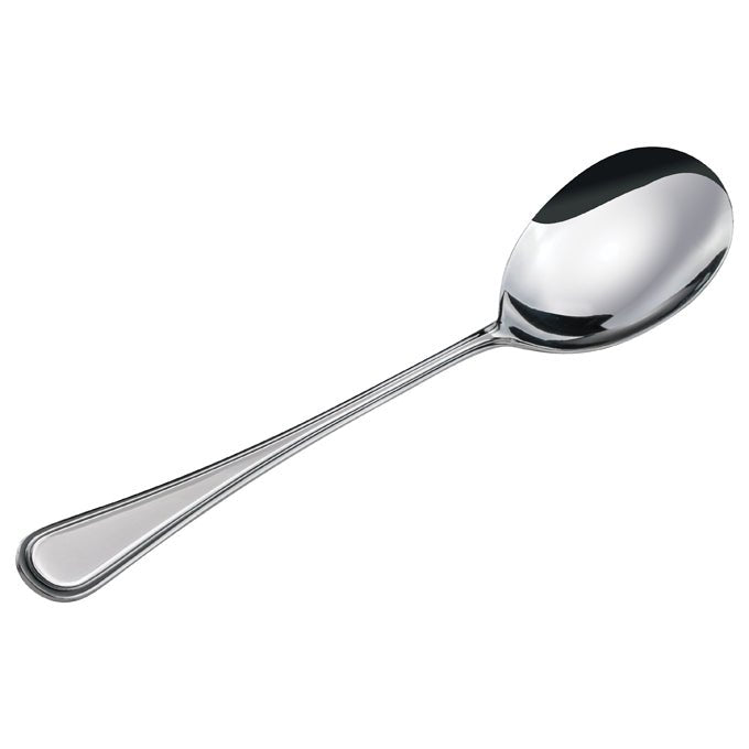 Winco 0030-23 11.5" Shangarila Solid Serving Spoon