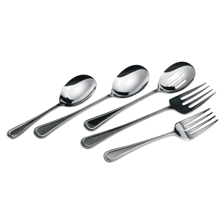 Winco 0030 - 25 12" Shangarila 18/8 Stainless Steel Serving ForkShopAtDean