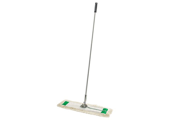 Winco DM-24 24" Complete White Dust Mop