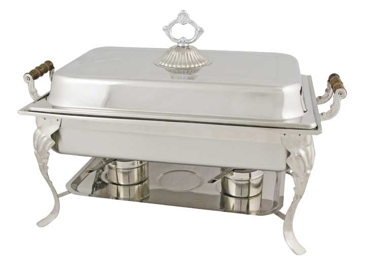 Winco 408-1 8 Quart Crown Chafer, Full Size