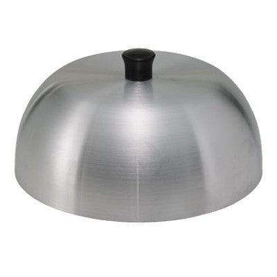 Winco AHC-6 6" Round Aluminum Hamburger Cover