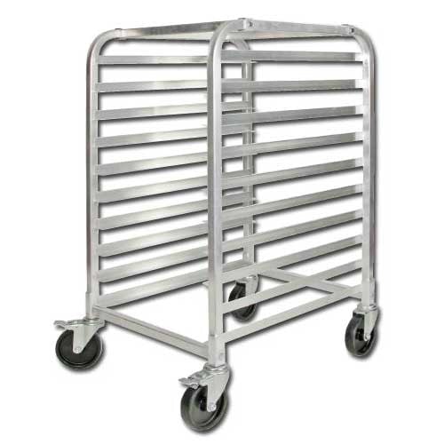 Winco ALRK-10 HD Aluminum 10-Slot Sheet Pan Rack