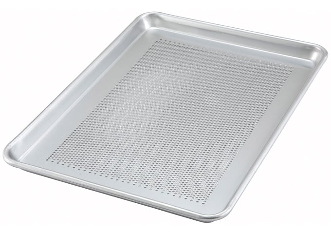 Winco ALXP-1826P, Full Size 26 x 18 Perforated Aluminum Sheet Pan