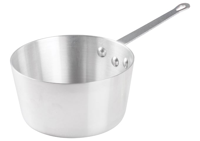 Winco ASP-3 Tapered Aluminum 3.75 Quart Sauce Pan