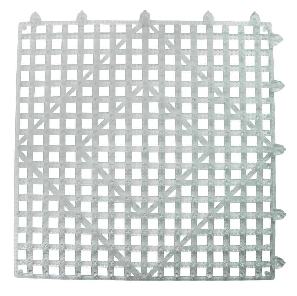 Winco BML12C Clear 12" Deck Tile