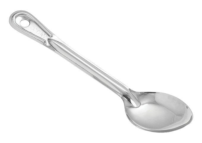Winco BSOT-11H 11" Stainless Steel Solid Basting Spoon