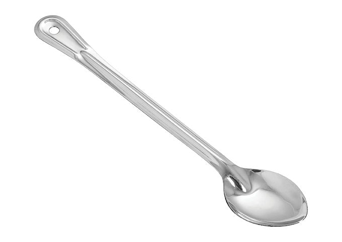 Winco BSOT-15H 15" Stainless Steel Solid Basting Spoon