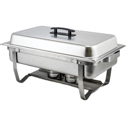 Winco C-4080 Economy 8 Qt Chafer SS Fold Frame