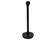 Winco CGS-38K 34" Stanchion Post with 6.5' Black Retractable Belt