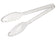 Winco CVST-9C 9" Clear Polycarbonate Serving Tong Winco